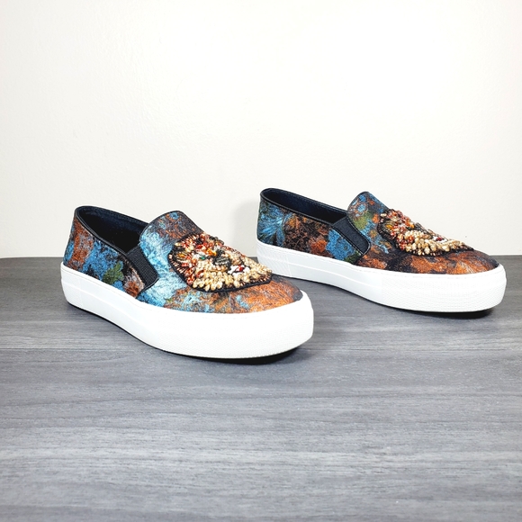 Steve Madden Fiasco Beaded Lion Sneaker size 7 - Picture 3 of 10